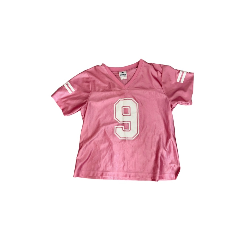 Dallas Cowboys Tony Romo #9 Pink Youth Large Jersey NFL - Picture 2 of 2